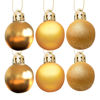Imagen de Bola esfera de navidad 6 unidades