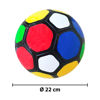 Imagen de Pelota de futbol - 22 cm. Diseño exagonos de colores