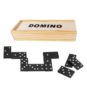 Imagen de Domino de madera en caja-28pc.