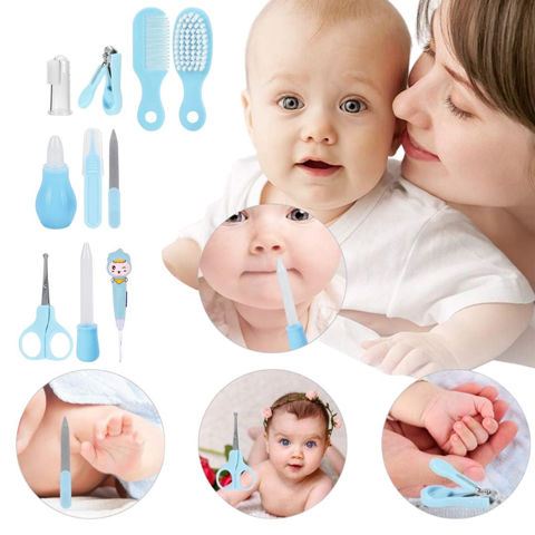 Imagen de Set para bebe-manicura-peine-cepillo en caja-2 colores