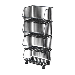 Imagen de Estante Organizador multifuncional  con ruedas 4 niveles