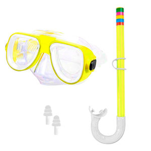 Imagen de Mascara de natacion con snorkel en blister- 32x11cm. 6 color