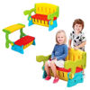 Imagen de Banco Silla Infantil Mesa Plegable Escritorio con Baúl