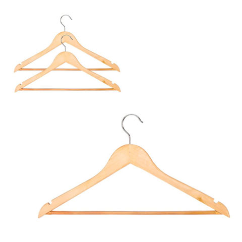 Imagen de Set de Perchas de madera 3 unidades