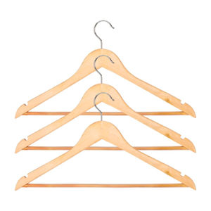 Imagen de Set de Perchas de madera 3 unidades