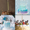 Imagen de Velas de cumpleaños finas-largas x 10pc con base blister 13c