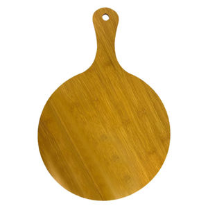 Imagen de Tabla mdf para picar  redonda con mango