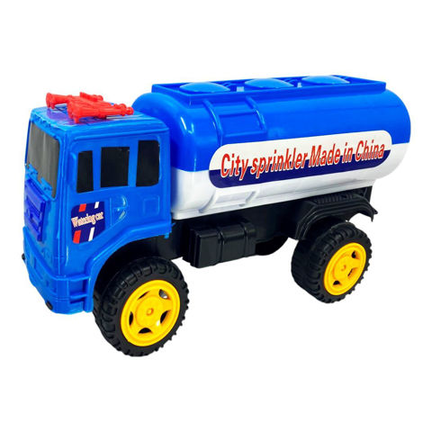 Imagen de Camion plastico con elevador-31x20cm. en bolsa