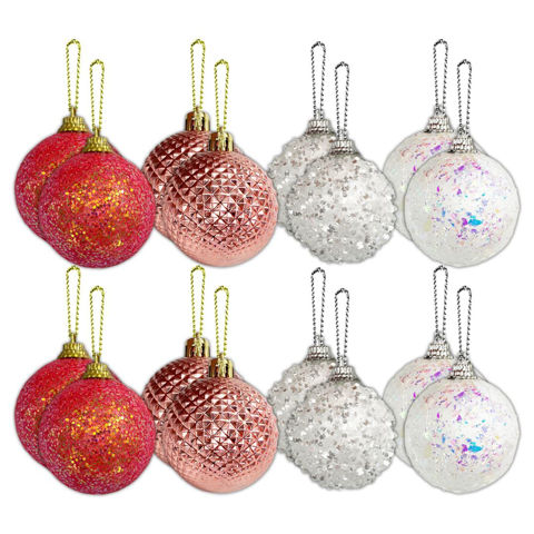 Imagen de Bola esfera de navidad 16 unidades
