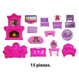 Imagen de Muebles para muñecas  Accesorios de Juguetes para muñecas - Surtidos