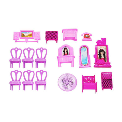 Imagen de Muebles para muñecas  Accesorios de Juguetes para muñecas - Surtidos