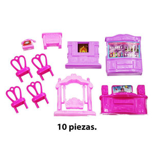 Imagen de Muebles para muñecas  Accesorios de Juguetes para muñecas - Surtidos