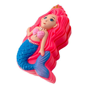 Imagen de Petaca infantil sirena 3 pisos en caja visora 24x22cm.