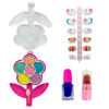 Imagen de Set de belleza C/U infantil flor-con uñas en blister 19X15,5