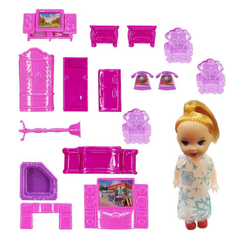 Imagen de Muñeca con accesorios para casitas Juguete - Diseños Surtidos