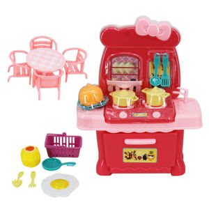 Imagen de Cocina con accesorios en bolsa- 19x22cm.