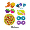 Imagen de Cocina juguete accesorios-pizza en blister - 43x31cm.