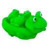 Imagen de Ranas familia en red- 14x10cm.