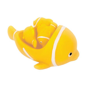 Imagen de Delfines familia en red-4 pc.- 17x11,5cm.- 4 colores