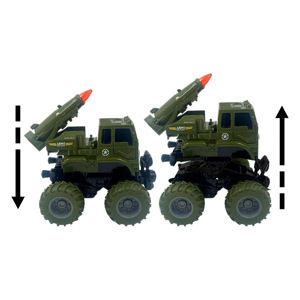 Imagen de Camion militar paton a friccion- C/U - 11,5x10cm. 4 diseños