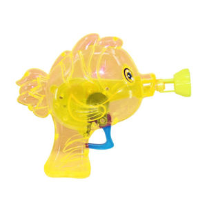 Imagen de Burbujero pez transparente en blister 14x14cm. 3 colores