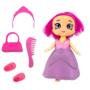 Imagen de Muñeca con accesorios - Set x 8 piezas en lata