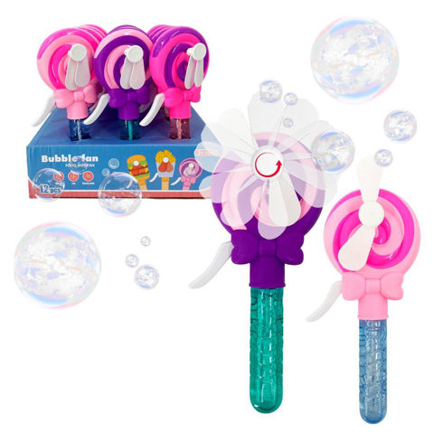 Imagen de Burbujero C/U maquina -paleta caramelo-19cm.