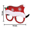 Imagen de Lentes de cotillón con gorrito de navidad