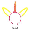 Imagen de Vincha luminosa de cotillón Diseño Unicornio