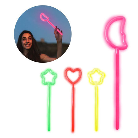 Imagen de Varita luminosa de cotillón Diseños varios - 29cms