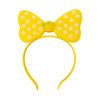 Imagen de Vincha luminosa con moña - Cotillón luminoso
