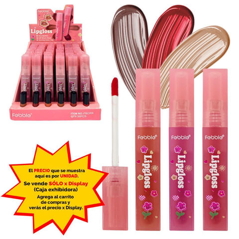 Imagen de Brillo labial Febble color-FBC006