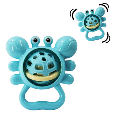 Imagen de Sonajero cangrejo C/U -10x10cm.