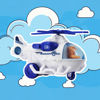 Imagen de Helicoptero a friccion C/U 12x7cm.