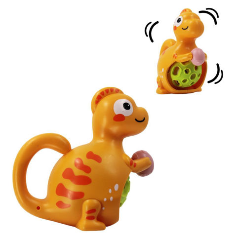 Imagen de Sonajero dinosaurio C/U -11x9cm.