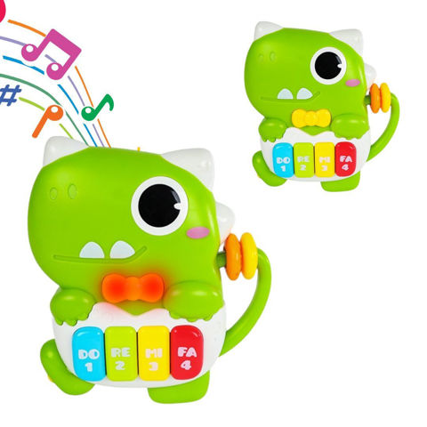 Imagen de Animal piano musical en caja-19,5x6,5cm.2 diseños