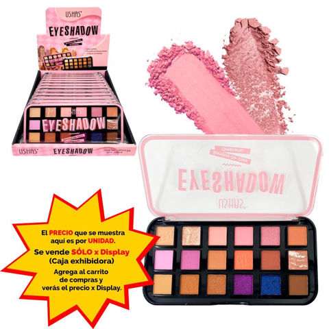 Imagen de Petaca Ushas 18 sombras para ojos-UF033