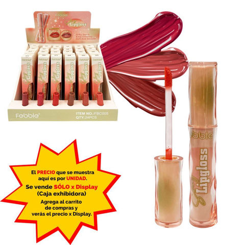 Imagen de Brillo labial Febble color-FBC005