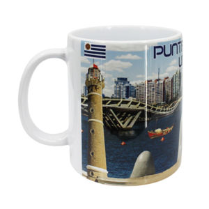 Imagen de Taza de ceramica Punta del Este 340 ml