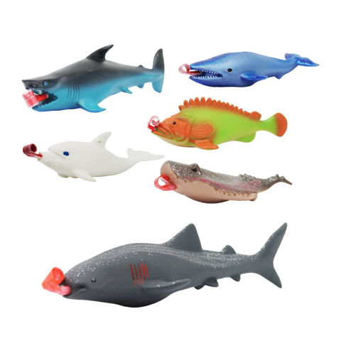 Imagen de Animales de oceano C/U con lengua - 23x14cm.- 8 diseños