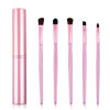 Imagen de Brochas para cosmetica en estuche-5 colores