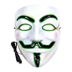 Imagen de Mascara con bigote y perita- en bolsa 20x16,5cm. - pvc - 6 c