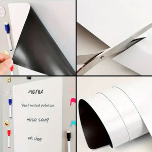 Imagen de Pizarra blanca imantada con marcadores y borrador