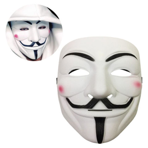 Imagen de Mascara con bigote y perita- 19x15cm. - pvc