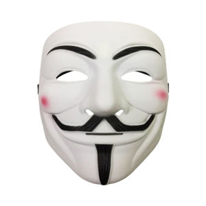 Imagen de Mascara con bigote y perita- 19x15cm. - pvc