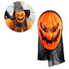 Imagen de Mascara calabaza malefica- en bolsa 26x17cm. - pvc