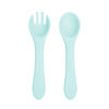 Imagen de Cubiertos para bebe en estuche-14cm.-silicona varios colores