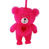 Imagen de Animal oso corazon con pinchitos C/U de colgar-11 cm. 4 colo