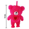 Imagen de Animal oso corazon con pinchitos C/U de colgar-11 cm. 4 colo