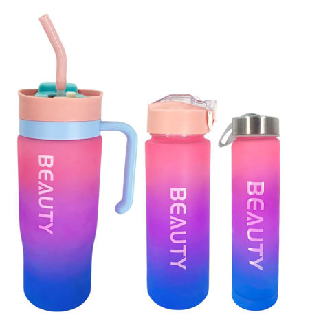 Imagen de Botella Caramañolas Set x 3 piezas - Colores Surtidos